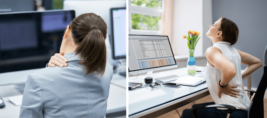 7 ergonomických chyb při sezení, které dělá (skoro) každý