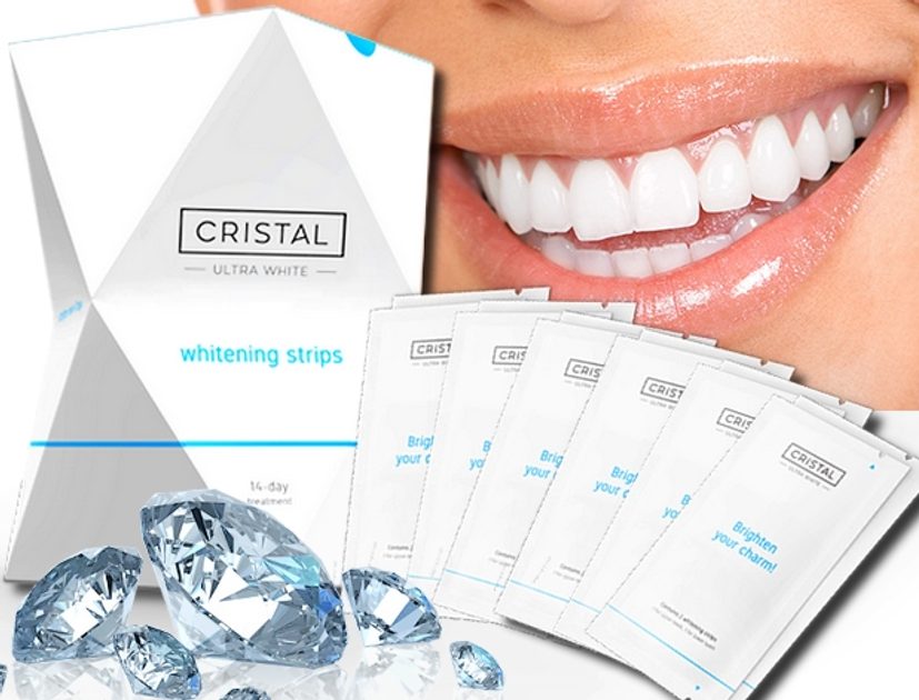 VIPhair.cz - Domácí bělení zubů - originál bělící pásky Cresto - Cristal  Ultra White - Bělení zubů - ZDRAVÍ A KRÁSA
