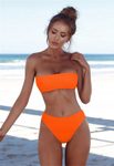Dokonalé plavky Brazilky - orange