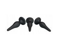 Luxusní sada analních kolíku Black Snack