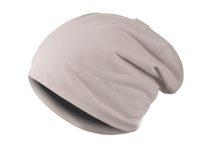 bavlněná čepice BEANIE BEIGE