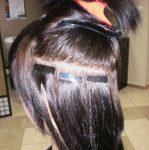 TAPEX vlasy - 100% Lidské vlasy REMY, středně hnědé