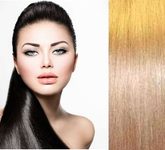 Příčesek culík/ cop PONY 100% Lidské vlasy REMY 52cm blond