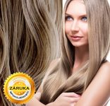 100% Středoevropské vlasy VIRGIN pro metodu MICRO RING, tmavá blond 20 - 70 cm