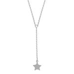 Stříbrný náhrdelník hvězda