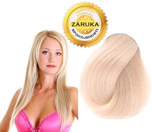 100% Východovropské vlasy KERATIN, přírodní blond 45,50,55 a 60cm