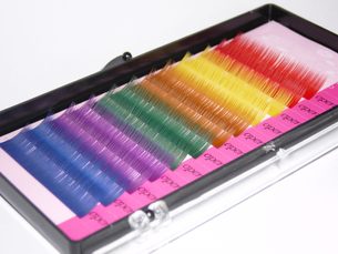 Sada barevných řas typ C, tloušťka 0,15mm - délka 10mm