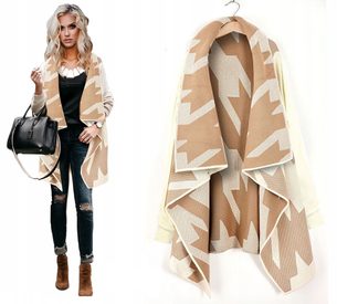 Originální splývavý kardigan