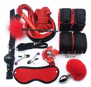 BDSM set s analním kolíkem