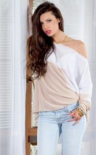 Dámský oversize svetřík