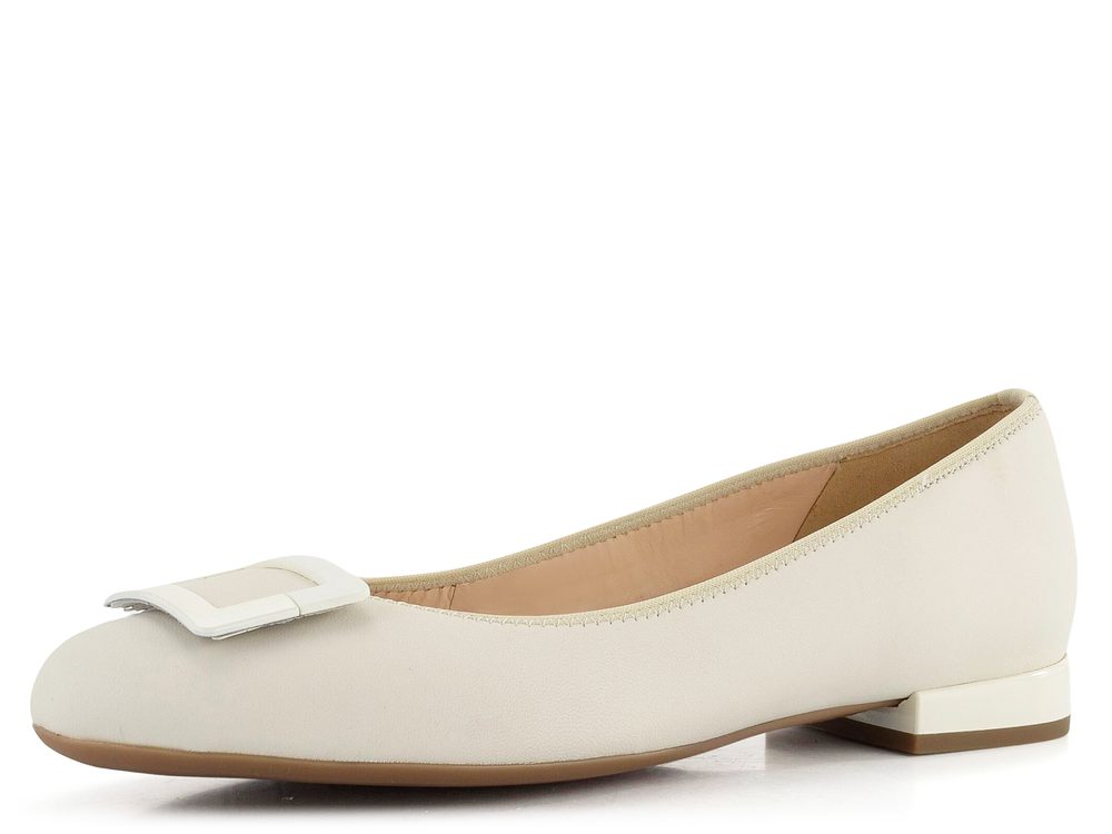 Ara širší hladké baleríny Siena Cream 12-20603-09 - 37.5
