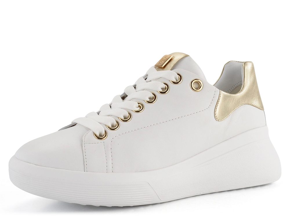 Högl luxusní tenisky Weiss/Platin 0-103901 - 38