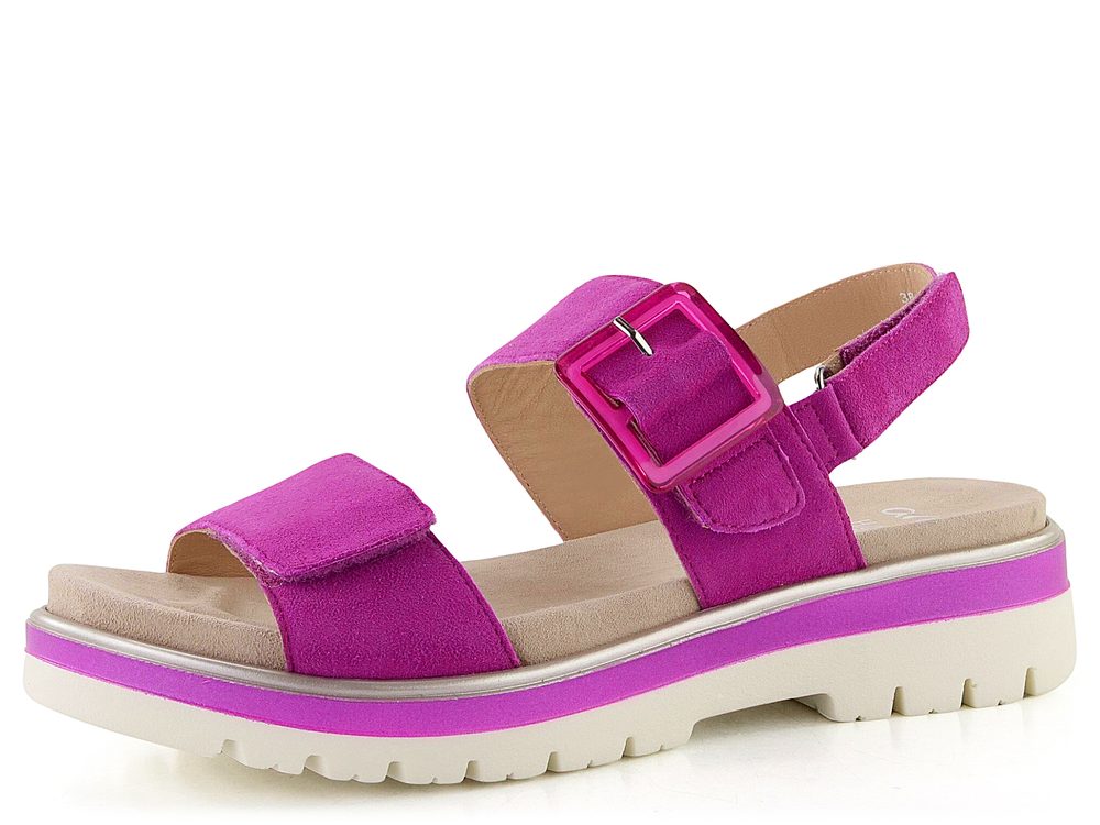 Ara dámské semišové sandály Malaga Pink 12-21003-16 - 41