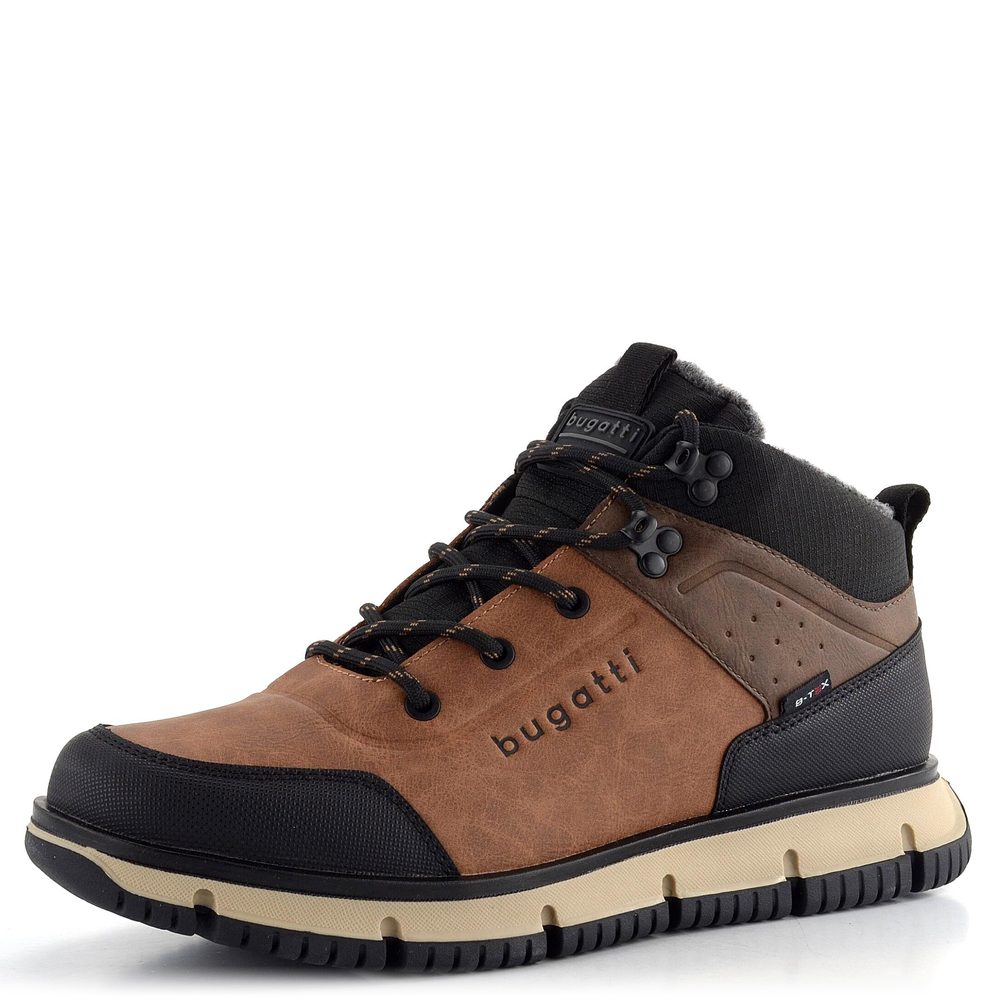 Bugatti pánský kotník hnědý kombinovaný 341-AC237-5069 - 43