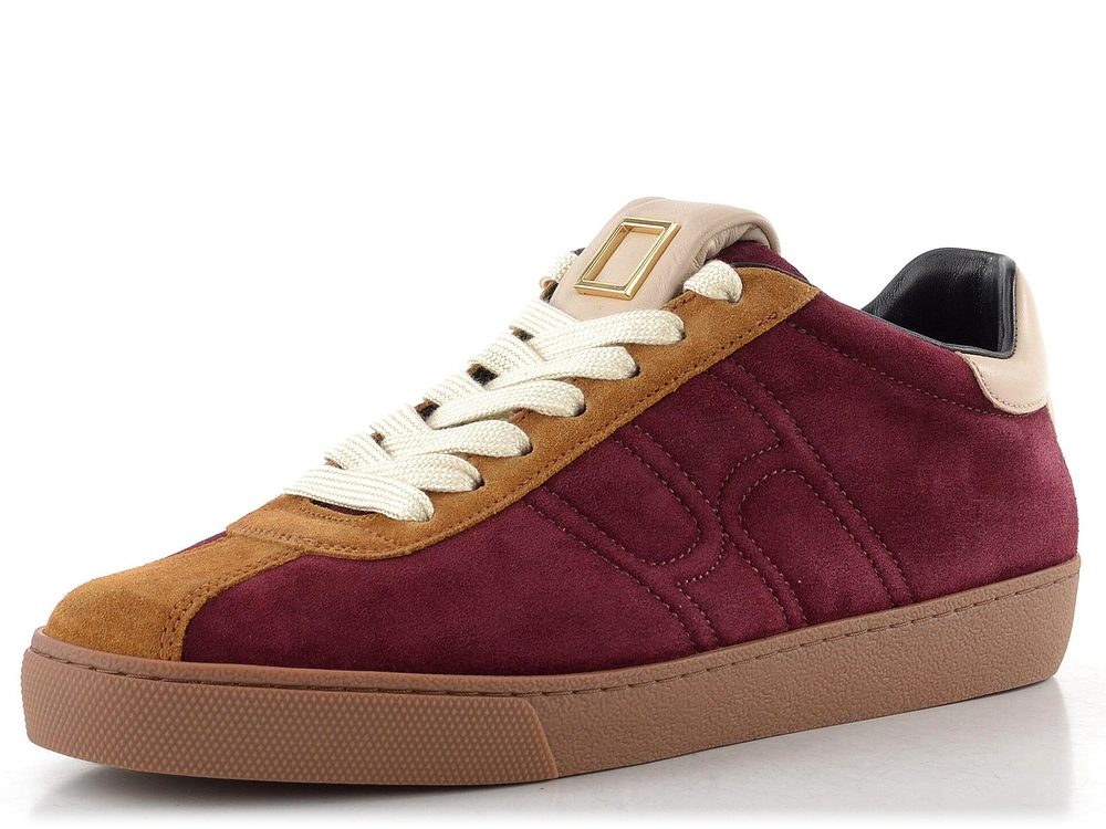 Högl sneakers polobotky cabernet/camel 0-100332-4411 - 41