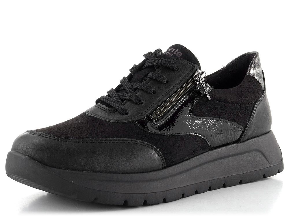 Remonte černé tenisky se zipem D2V02-03 - 41