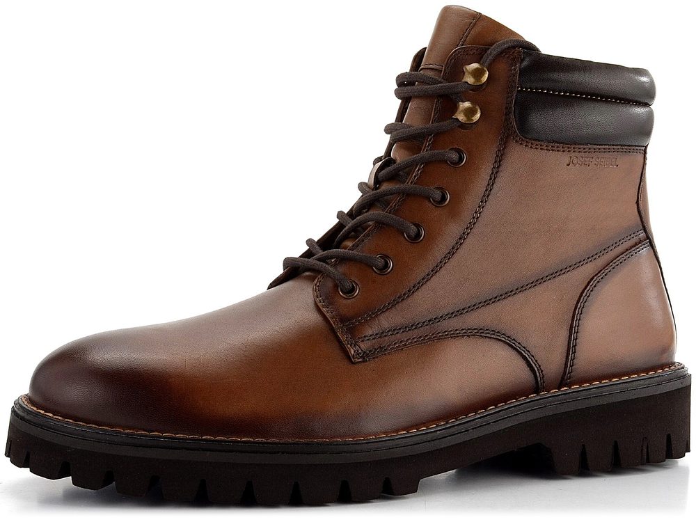 Josef Seibel pánský šněrovací kotník Romed Cognac 34401MA24 - 46