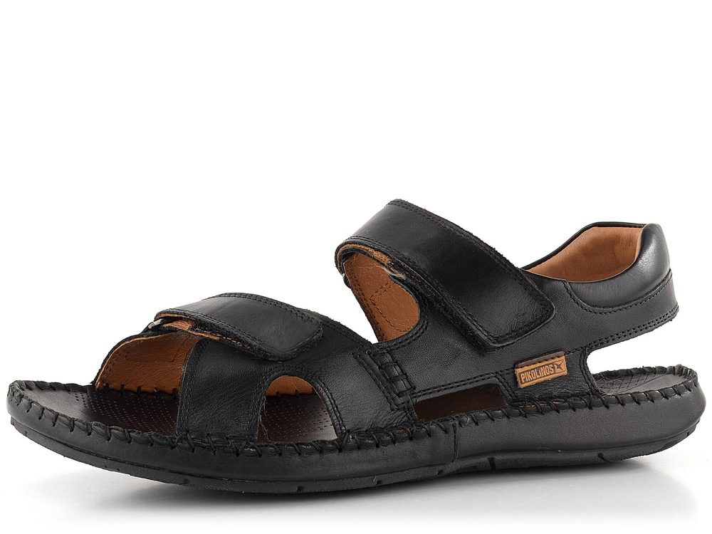 Pikolinos pánské sandály otevřené Tarifa Black 06J-5818 - 45