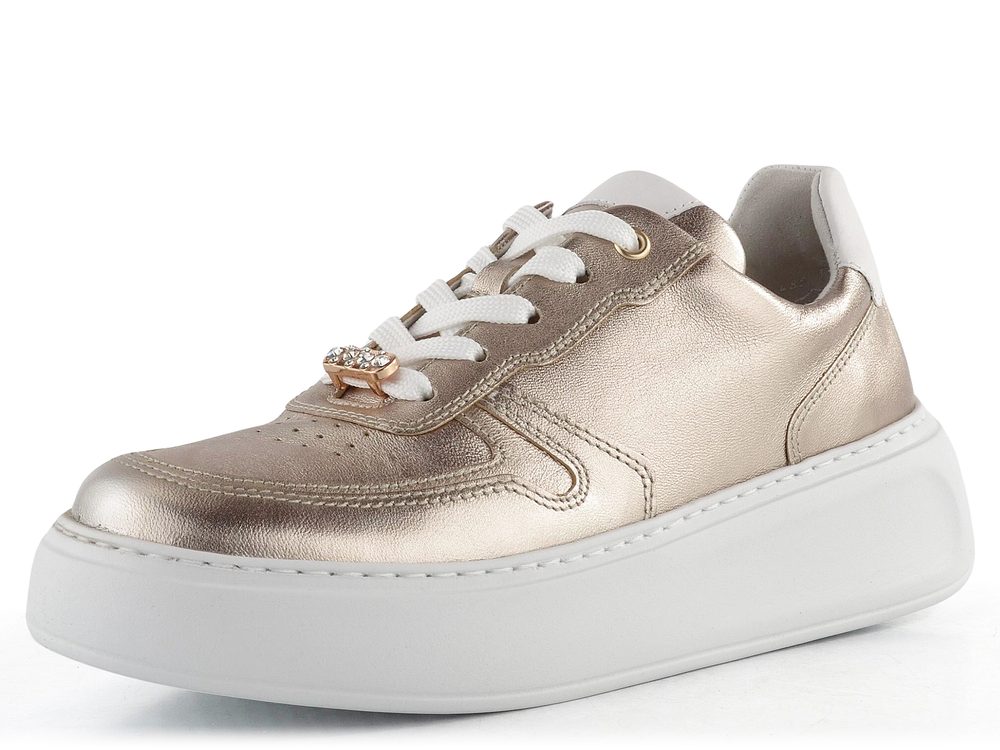 Gabor metalické tenisky na platformě puder 66.485.82 - 37.5