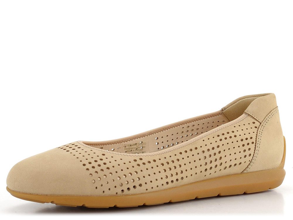 Ara komfortní perforované baleríny Sardinia-Sport Sand 12-13308-08 - 37.5 Ara komfortní perforované baleríny Sardinia-Sport Sand 12-13308-08 - 37.5