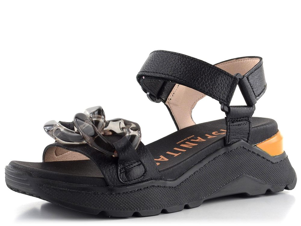 Hispanitas sandály na platformě Grazia Black HV232615 - 39