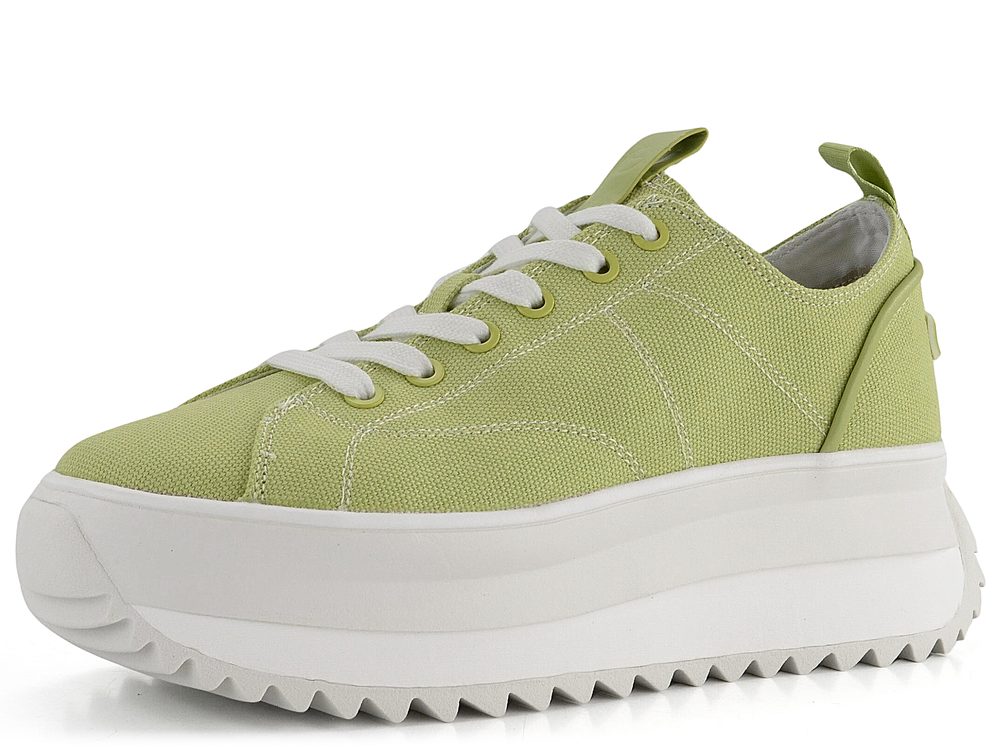 Tamaris tenisky na vysoké platformě Light Green 1-23731-41 - 41