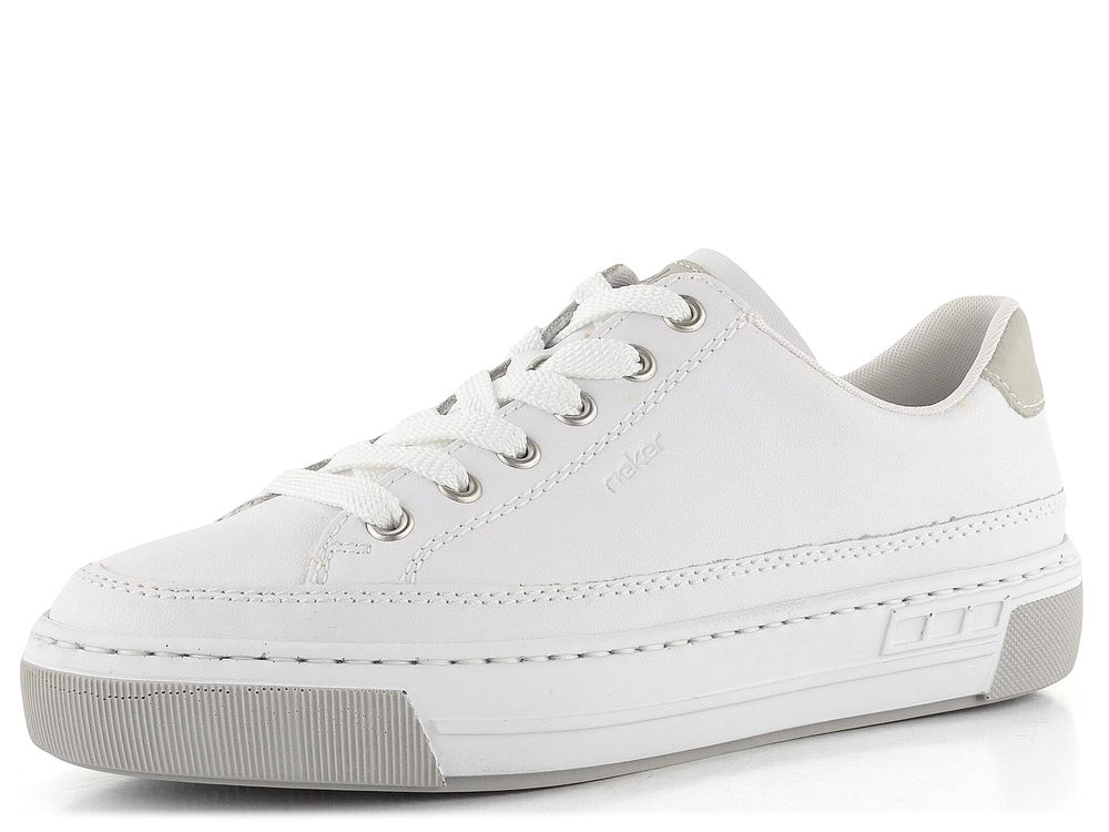 Rieker bílé tenisky L8847-80 - 38