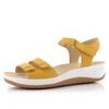 Ara sportovnější žluté sandály Napoli 12-25930-73