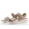 Ara dámské sandály Tampa Silber/Sand 12-47207-19