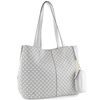 Ara shopper kabelka s potlačou Dallas Weiss/Blau 16-21008-61