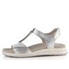 Ara dámské sandály s T-páskem Osaka Silber 12-34804-12