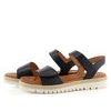 Ara sandály s upínacími pásky Jamaika černá 12-38113-01