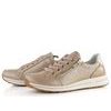 Ara dámské lakované sneakers se zipem Osaka Nude/Cream 12-54801-23