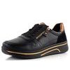 Ara širší tenisky Sapporo Schwarz/Marrone 12-27540-01