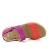 Ara sandále na platforme s klinom Madeira Orange/Pink 12-21401-16