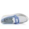 Ara širše nazúvacie poltopánky Osaka Silber/Weiss/Azzuro 12-24822-06