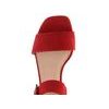 Ara dámské širší sandály na podpatku Brighton Red 12-20507-19
