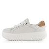 Ara širší polobotky na platformě Monaco Cream/Biscuit/Whisky 12-46703-09