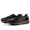Ara širší tenisky Sapporo Schwarz/Marrone 12-27540-01