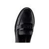 Ara užšie kožené mokasíny Oxford Schwarz 12-21703-01