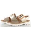 Ara dámské sandály Capri Sand/Platin 12-39104-08