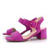 Ara dámske širšie sandále na podpätku Brighton Pink 12-20507-16