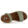 Ara dámske sandále Kent-Sport velúrové zelené 12-28114-17