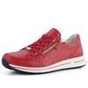 Ara dámske sneakers poltopánky so zipsom červené Osaka 12-54801-03