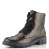 Ara šněrovací kotník Dover metalický Magma/Schwarz 12-23126-11