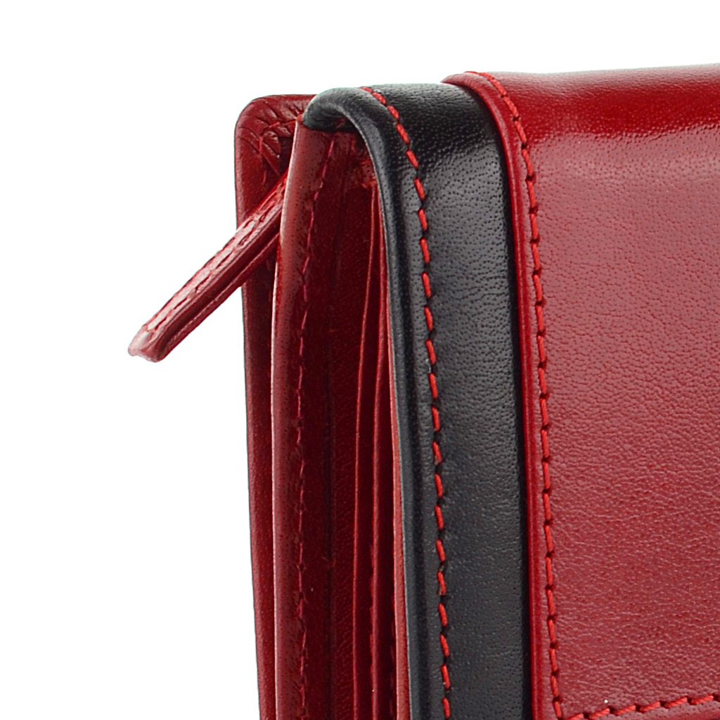 Dámská kožená peněženka červená/černá BLC/4391/419-Red/Black - Lagen - Dámské  peněženky - JADI.cz - ...více než boty