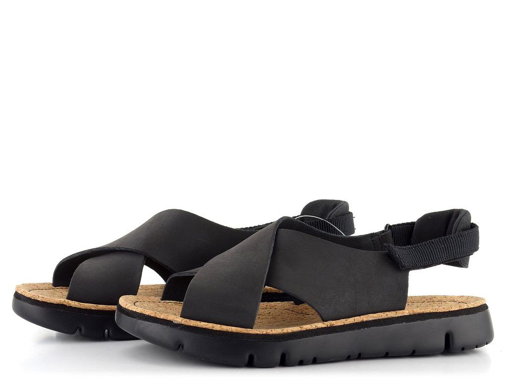 Camper čierne sandále s kríženými pásikmi K200157-022 - Camper - Sandále -  JADI.sk - ...viac než topánky