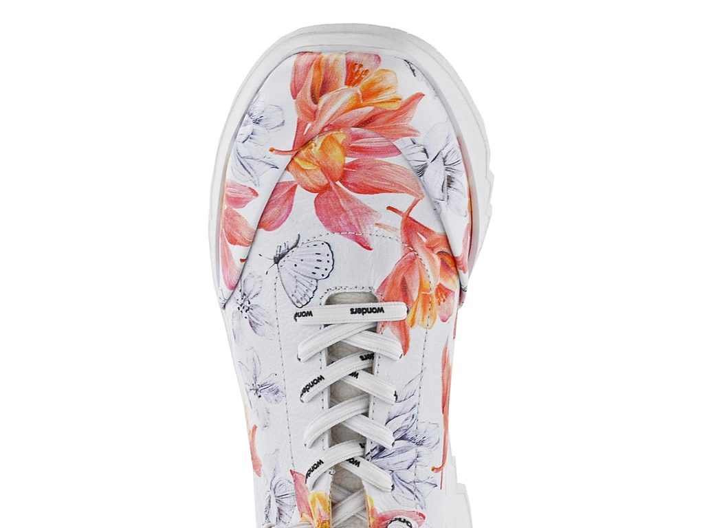 Wonders dámské sneakers barevné Spring Offwhite E-6704 - Wonders - Tenisky  a kecky - JADI.cz - ...více než boty