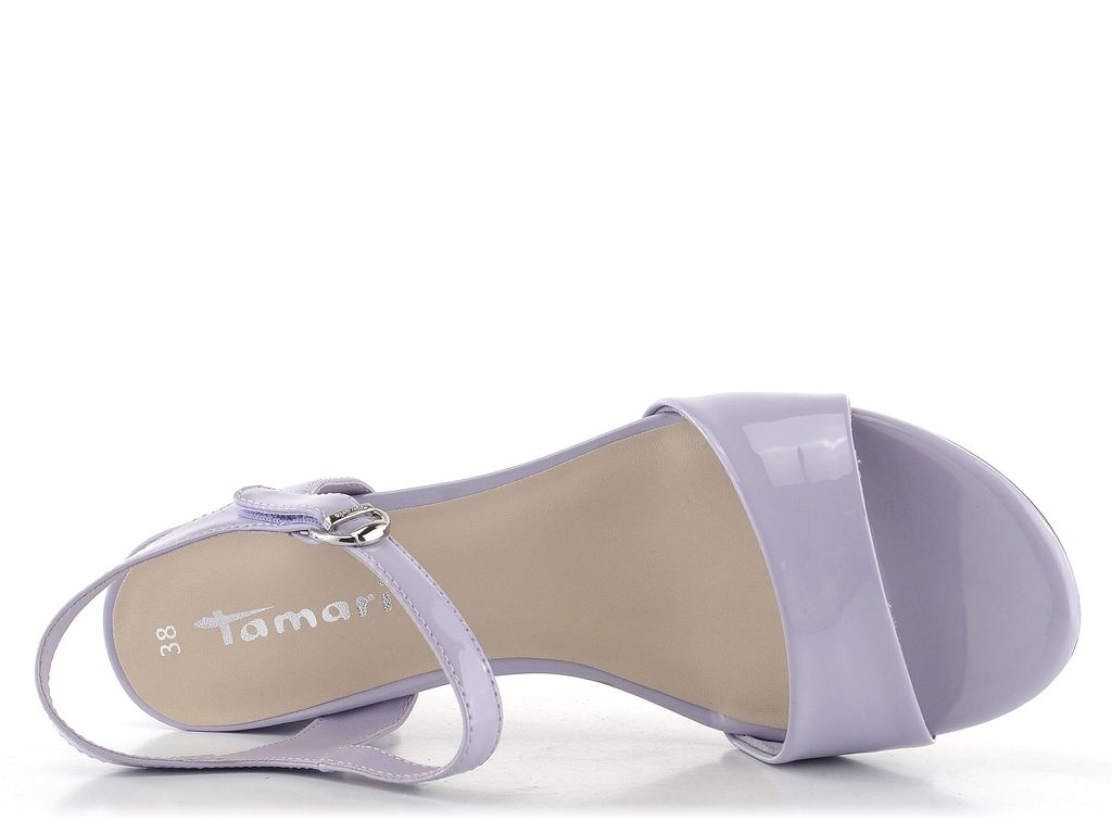 Tamaris fialové lakované sandály Lavender Patent 1-28249-20 - Tamaris -  Sandály - JADI.cz - ...více než boty