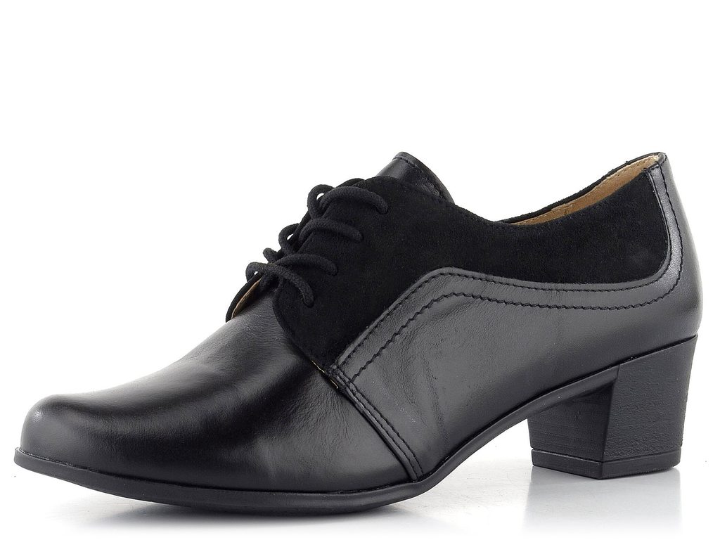 Barton dámske elegantné poltopánky na podpätku čierne 2345 - Barton -  Poltopánky - JADI.sk - ...viac než topánky